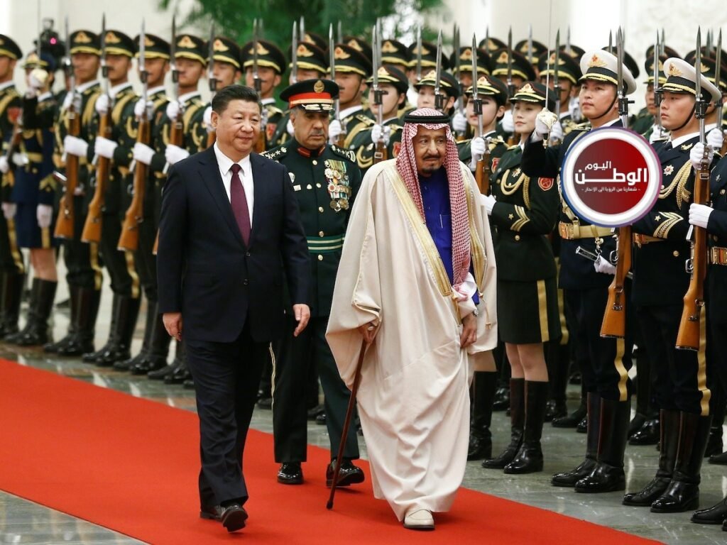 الرئيس الصيني والعاهل السعودي