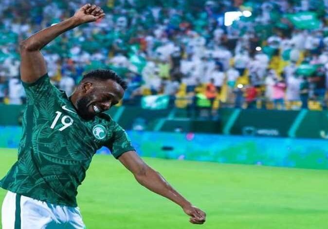 فهد المولد لاعب الشباب يتصدر قائمة هدافي المنتخب السعودي قبل كأس العالم