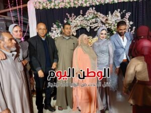 من حفل عقد قران وحنة الاء واحمد