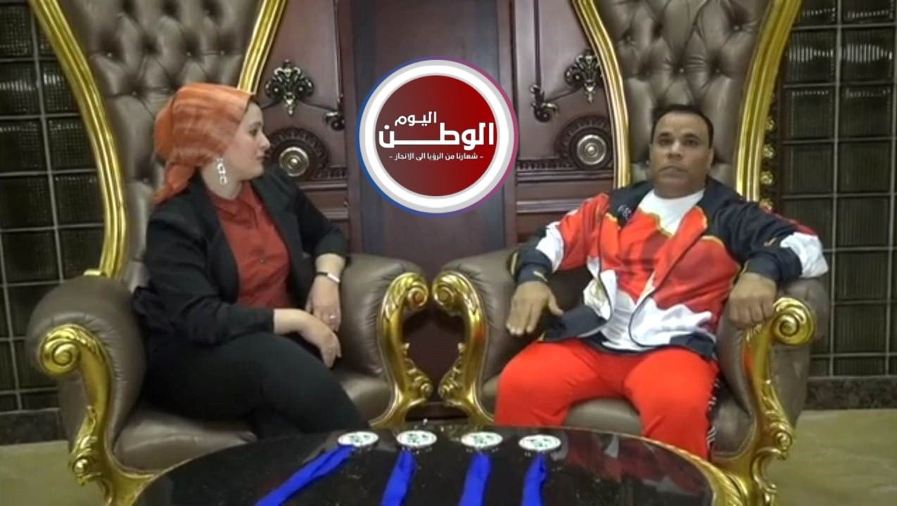 العالم يشيد باللاعب المصري مصبح توكل الكناني بطلا لألعاب القوي البدنية بأمريكا