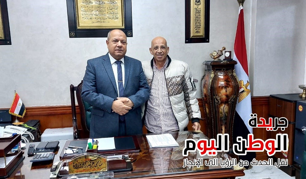 رئيس تحرير جريدة الوطن اليوم والمهندس سامي ابو وردة