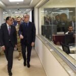 رئيس الوزراء برفقة وزير الإسكان  يتفقد مقر وزارة الإسكان بالحي الحكومي بالعاصمة الإدارية الجديدة  - صور