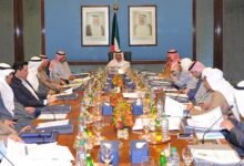 استقالة الحكومة الكويتية وتكليفها بتسيير الأعمال تنفيذا لـ المادة 57 من الدستور الكويتي