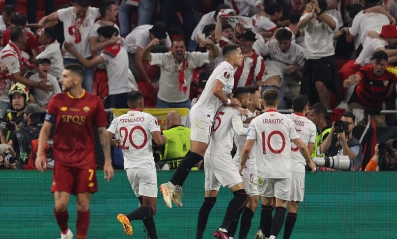فريق إشبيلية يكتسح نظيره روما في النهائي ويتوج باللقب السابع في تاريخ البطولة 2022/2023