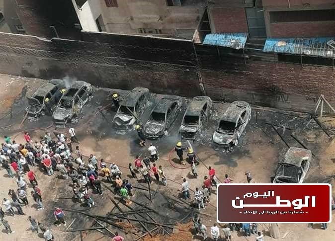 قرارات النيابة العامة في حريق جراج ترسا