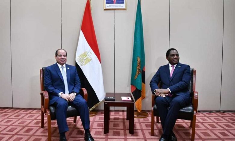 عاجل : وبيان كلمة ورسائل الرئيس السيسى في قمة كوميسا الـ 22 والمنعقدة في زامبيا أمام الزعماء الأفارقة