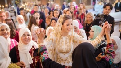 مراسم عقد قران وزفاف ولى عهد الأردن.