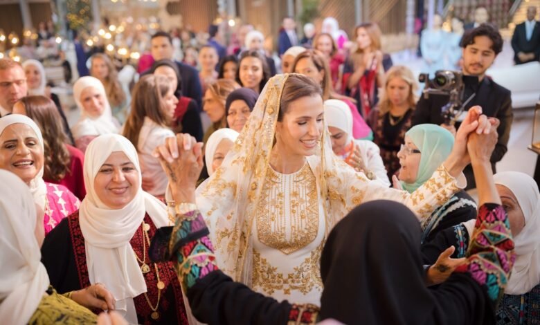 مراسم عقد قران وزفاف ولى عهد الأردن.