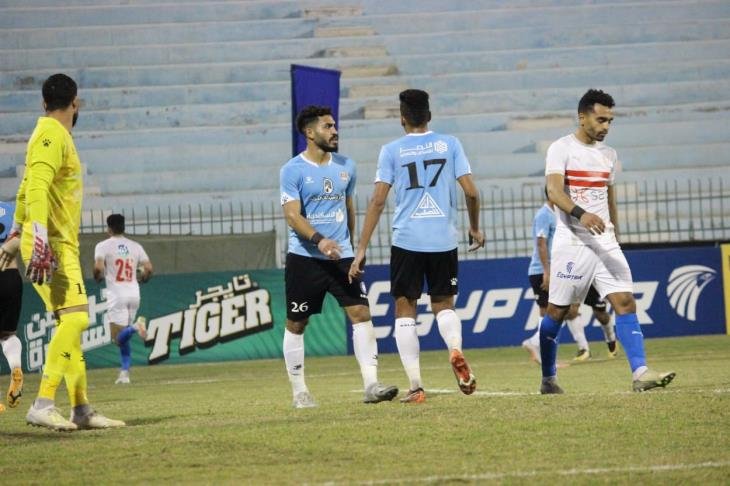 مباراة الزمالك وغزل المحلة