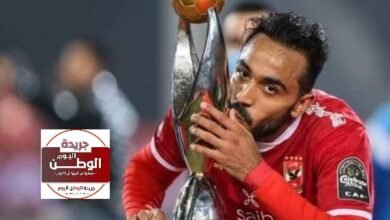 كهربا لاعب الاهلي يحصل على جائزة أفضل هدف في إفريقيا خلال حفل إعلان جوائز الأفضل في أفريقيا لعام 2023 