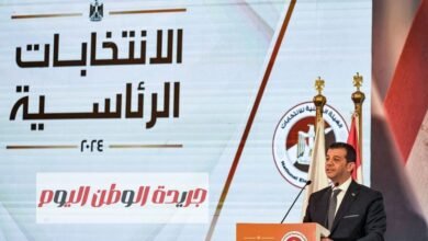 عاجل | الهيئة الوطنية تعلن اليوم الاثنين في مؤتمر صحفى لاعلان النتيجة النهائية للانتخابات الرئاسية المصرية   