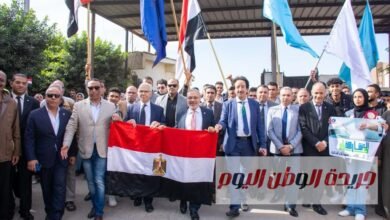 رئيس الجامعة، أن مشهد الحشود الطلابية خلال توجهها الى المقار الانتخابية