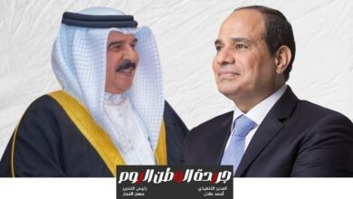 الرئيس السيسي والملك حمد بن عيسى آل خليفة يستعرضان جهود وقف إطلاق النار بغزة  