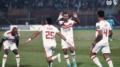 مباراة الزمالك وساجرادا الابيض يسيطر والاخر يحافظ على التعادل السلبى بعد 30 دقيق