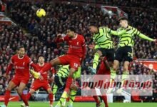 بعد هدف محمد صلاح المدافع البرازيلي جابرييل بين ليفربول ضد فريق آرسنال جدوال هدافي الدوري الإنجليزي