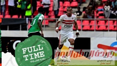 نتيجة مباراة الزمالك وساجرادا التعادل السلبي يحسم اللقاء والأبيض ويتأهل رسميا إلى ربع نهائي الكونفدرالية