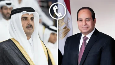 عاجل | أمير دولة قطر يقدم التهنئة للرئيس السيسي على فوزه بولاية رئاسية جديدة