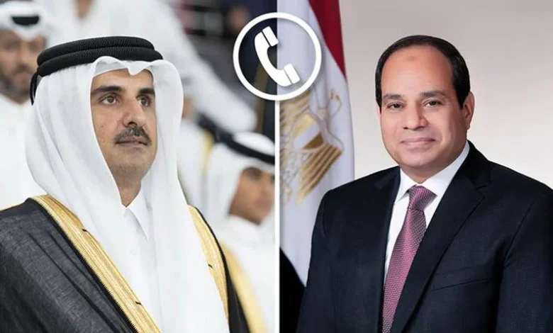 عاجل | أمير دولة قطر يقدم التهنئة للرئيس السيسي على فوزه بولاية رئاسية جديدة