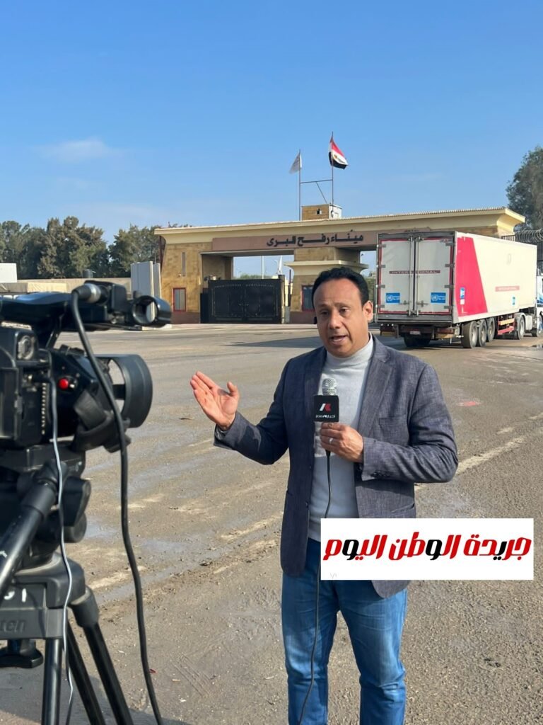 محمد عبد الصبور | معبر رفح تحول إلى سلة غذاء لاستقبال المساعدات لغزة