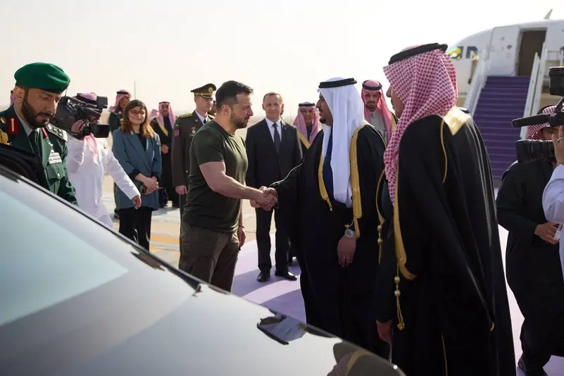 زيلينسكي وولي العهد السعودي
