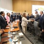 وزيرة التنمية المحلية تجتمع بالمحافظين الجدد ونوابهم بمقر الوزارة بالعاصمة الادارية  