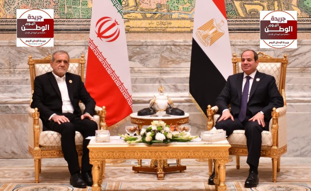الرئيس السيسي ونظيرة رئيس الجمهورية الإسلامية الإيرانية يتبادلان  وجهات النظر بشأن الأوضاع في لبنان وسوريا 