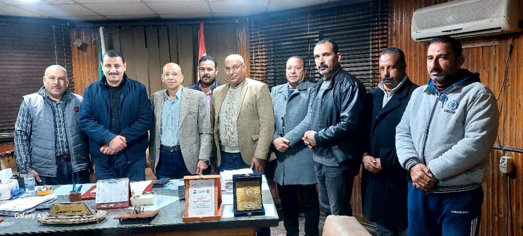 رئيس مجلس ومدينة الحسينة بالشرقية يهنئ الرئيس السيسي ورئيس الوزراء بالعام الميلادي الجديد