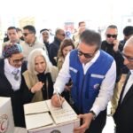 وزير الصحة يثني على دور الهلال الأحمر المصري في إيصال المساعدات الإنسانية لقطاع غزة 