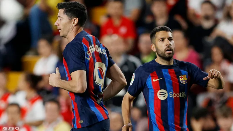 برشلونة ينفرد بصدارة ترتيب الدورى الإسبانى بعد الفوزة برباعية نظيفة علي جيرونا  