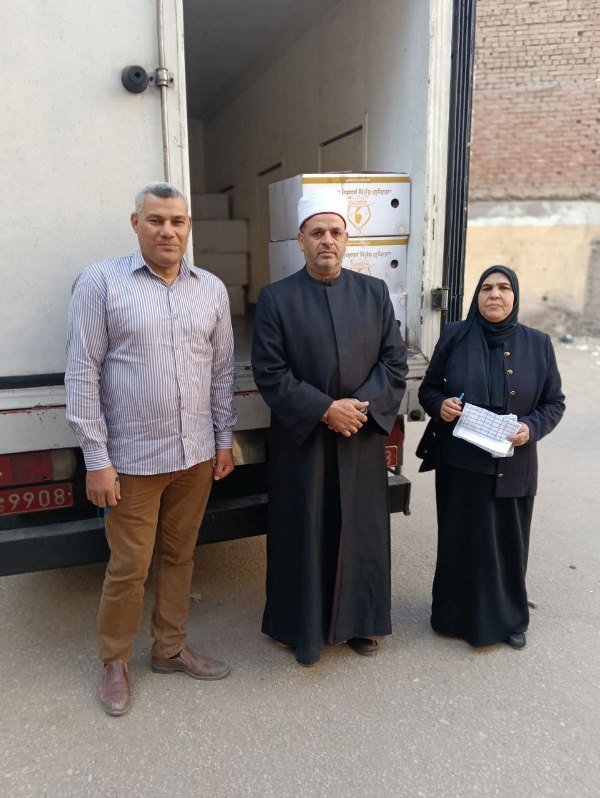 توزيع 2 طن لحوم على الأسر الأولى بالرعاية بالشرقية