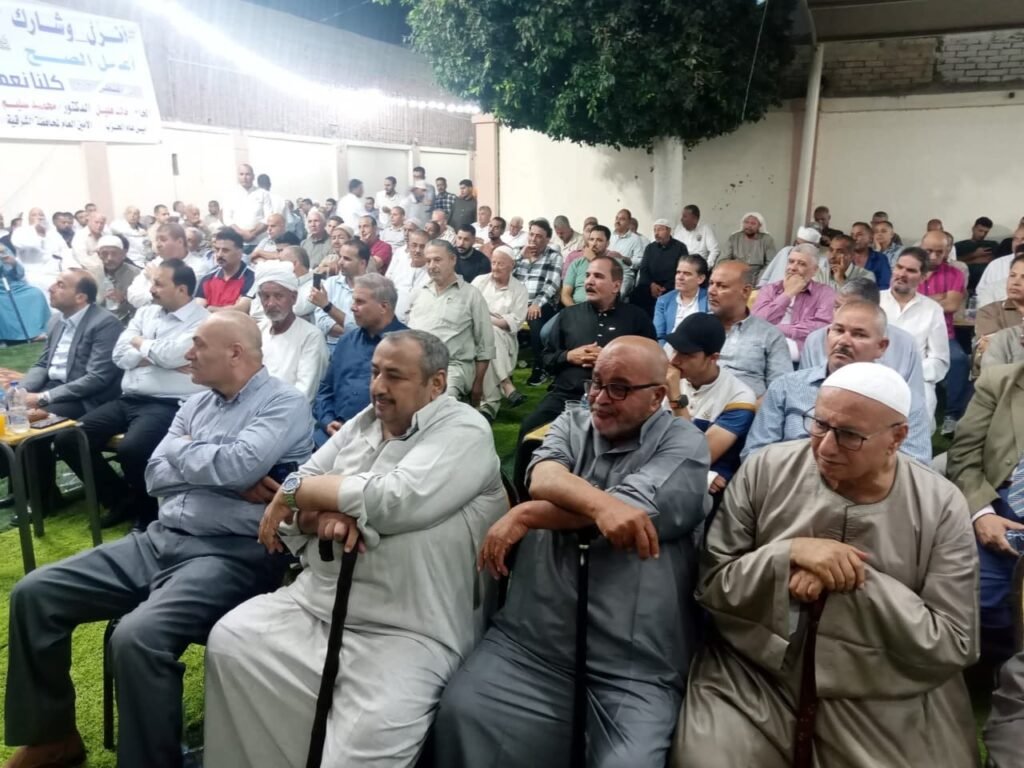 رجل الأعمال الحاج احمد الشافعي يدعم اللواء خالد سعيد مرشح الشيوخ