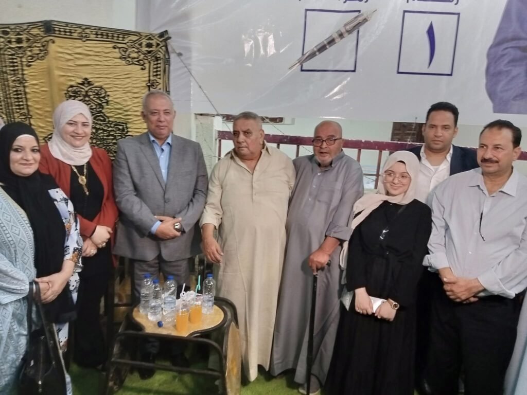 رجل الأعمال الحاج احمد الشافعي يدعم اللواء خالد سعيد مرشح الشيوخ