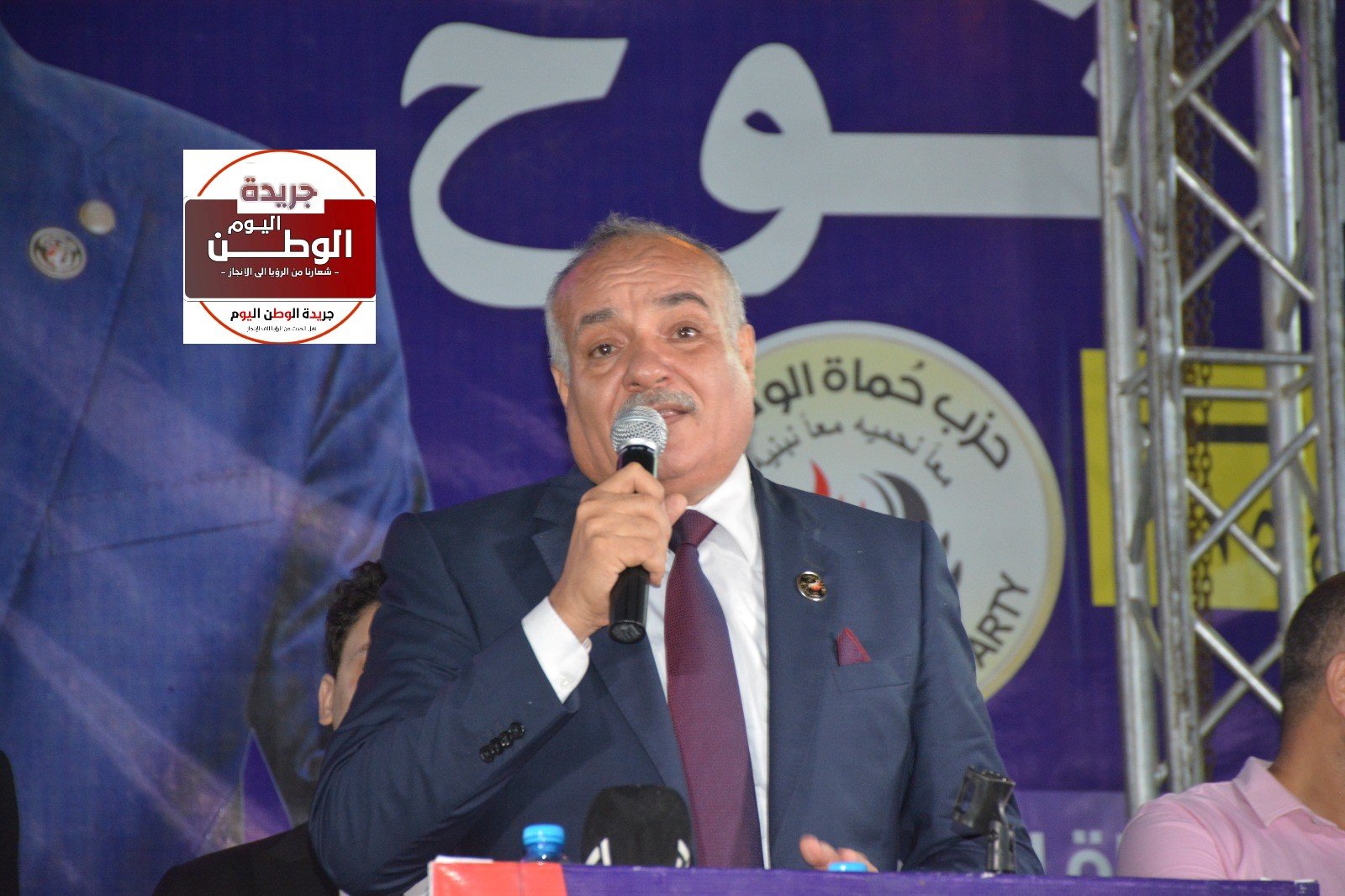 حشود جماهيرية حاشدة في مؤتمر حزب حماة الوطن بالشرقية لدعم المهندس محمد نوح  