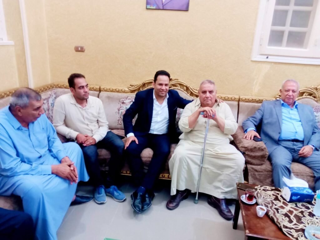 رجل الأعمال الحاج احمد الشافعي يدعم اللواء خالد سعيد مرشح الشيوخ