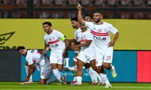 الزمالك يتقدم على وادي دجلة بهدف ناصر ماهر في الشوط الأول