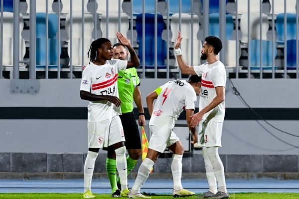 الزمالك يسقط امام وادي دجلة بهدفين مقابل هدف فى مباراة الكروت الحمراء ويفقد صدارة الدورى 