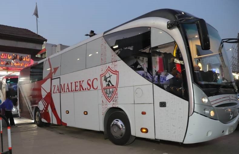 الزمالك يصل استاد قناة السويس لمواجهة مودرن سبورت في الدوري الممتاز 