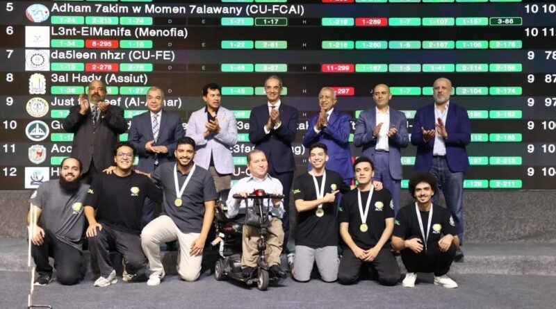 وزيرا الاتصالات والشباب يكرمان الفائزين بالمسابقة المصرية للبرمجة لشباب الجامعات 