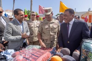 قوافل تحيا مصر تصل سيوة لتقديم دعم متكامل لسبعة آلاف أسرة