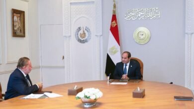 الرئيس السيسي يجتمع بمحافظ البنك المركزى ويوجه بخفض التضخم واستقرار الصرف 