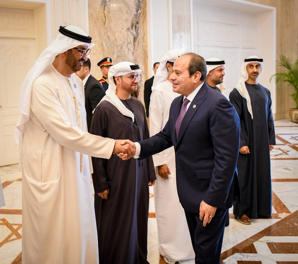 الرئيس السيسي يستقبل محمد بن زايد