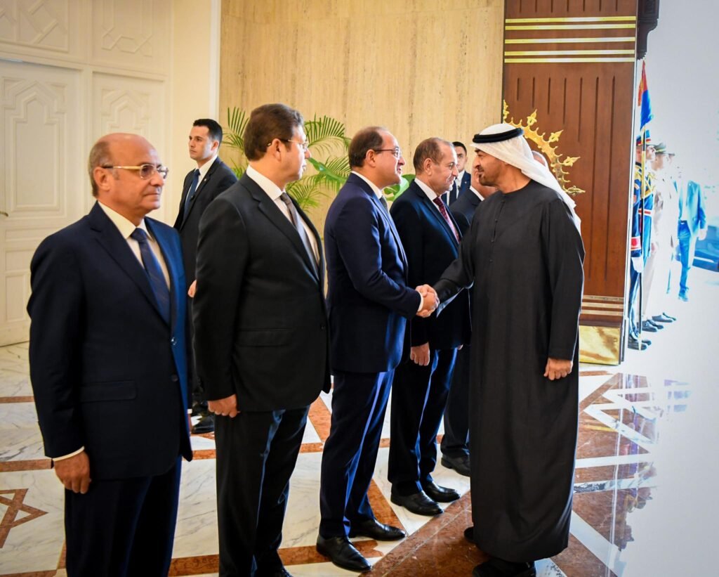 الرئيس السيسي يستقبل محمد بن زايد