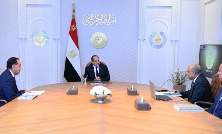 الرئيس السيسي يوجه بتوسيع إنتاج الطاقة المتجددة وتطوير الشبكة القومية 