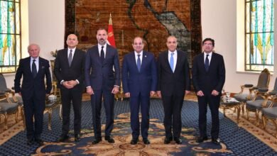 الرئيس عبد الفتاح السيسي يستقبل رئيس شبكة الآغا خان لبحث التنمية المستدامة 