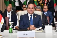 السيسي بالقمة الطارئة قرارات رادعة لحماية الأمن العربي 