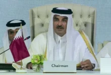 الشيخ تميم بن حمد أمير قطر هجوم غادر على الدوحة وإسرائيل لا تعترف بالحدود