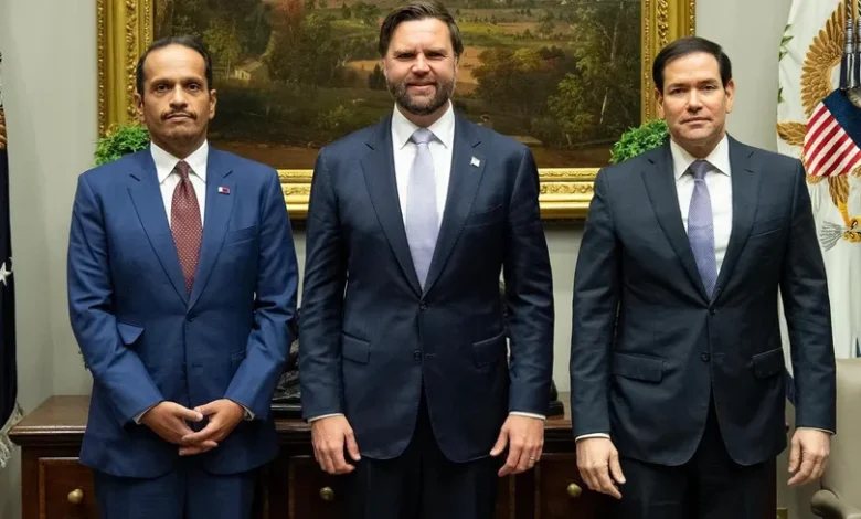 رئيس وزراء قطر يؤكد من واشنطن حماية الأمن والسيادة الوطنية 