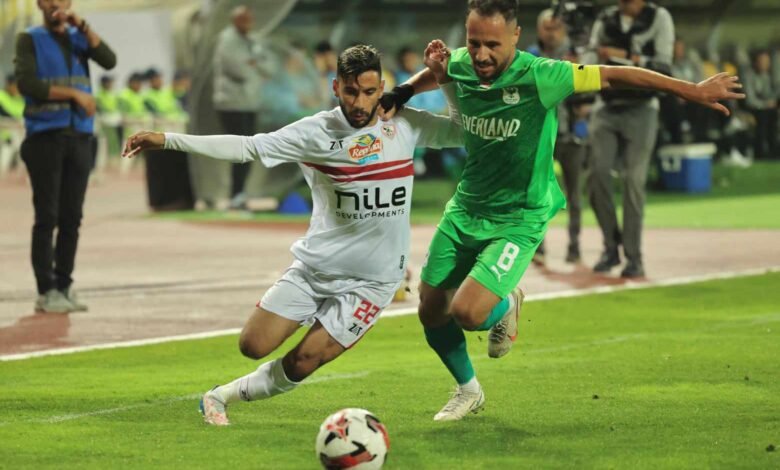 الزمالك يمطر شباك المصري بثلاثية ويعيد اعتلاء صدارة الدورى المصري