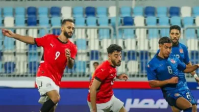 مصر تفوز على تونس وديًا استعدادًا لكأس العرب بهدف أفشة 