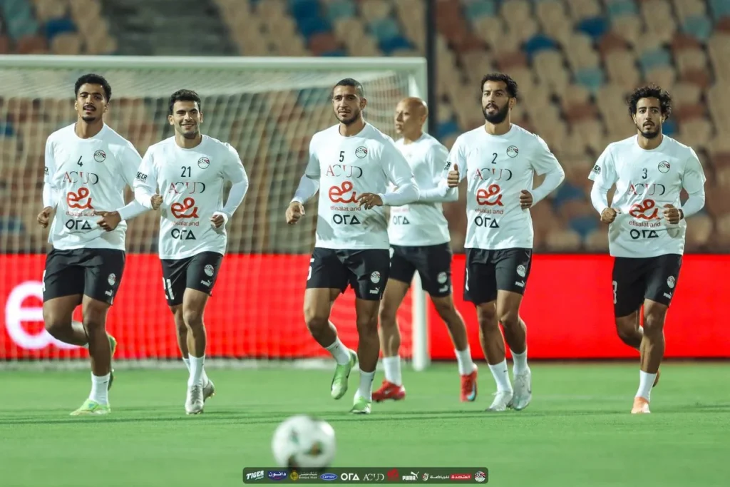منتخب منتخب مصر يستعد لمواجهة غينيا بيساو